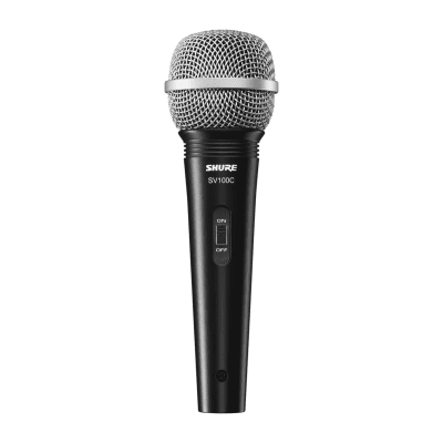 Динамичен микрофон с кабел Shure SV100-W