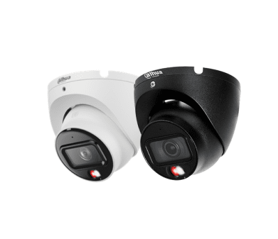 6 MP H.265+ Full Color IP водоустойчива куполна камера , IPC-HDW1639T-A-IL-0280B-S6