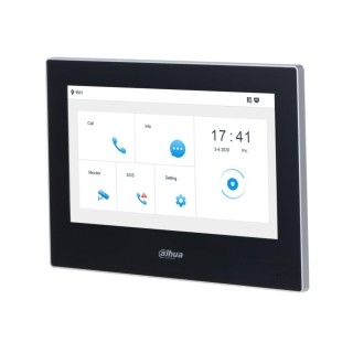 7-инчов цветен IP TFT капацитивен touch монитор за видеодомофонна система VTH2521G