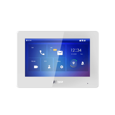 Хибриден 7-инчов цветен IP и WiFi/2-wire капацитивен touch монитор ,VTH5422HW-W