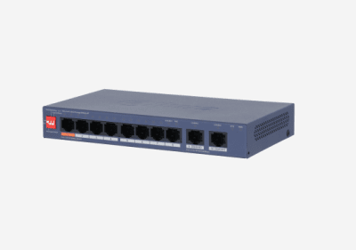 10-портов Layer 2 POE суич, CS4010-8ET2GT-60
