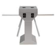 Двустранен  двупосочен турникет, EL128-2