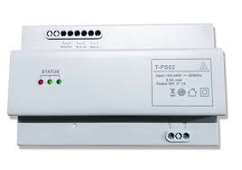 Спомагателен захранващ модул за Т серия двупроводни аналогови домофони, T-PS02