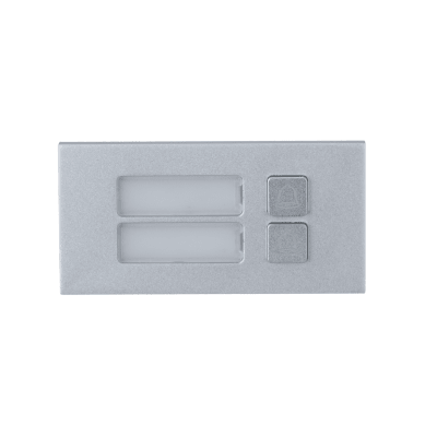 Бутoнен модул за външно домофонно устройство с 2 бутонa, VTO4202F-MB2