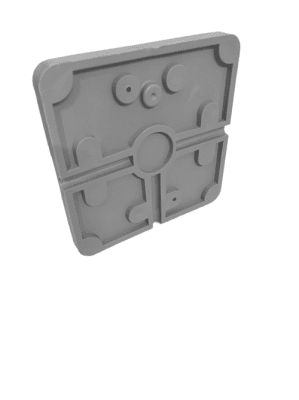 Гъвкава основа за монтажни кутии NX и Speed, BC-02 Super Grey