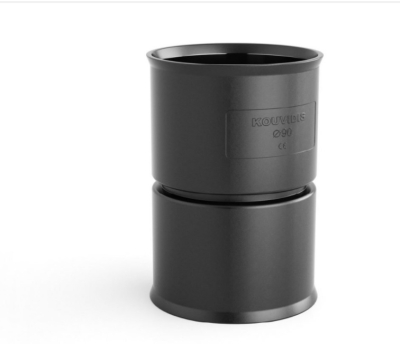 Съединител съвместим със HDPE гофрирани тръби Ø50, GEO Coupler  Ø50