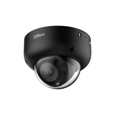 4MP H.265 DAY/NIGHT IP водо и вандалоустойчива куполна камера , IPC-HDBW3441R-AS-P-0210B-BLACK