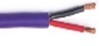 Кабел за аудио оповестяване 2х1.50 РН120 purple меден - Fire2x1.5 PURPLE PH120
