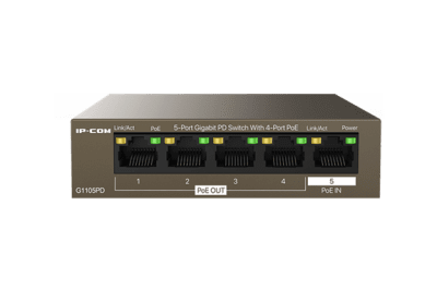 5 портов Layer 2 PoE суич оптимизиран за системи за видеонаблюдение ,G1105PD