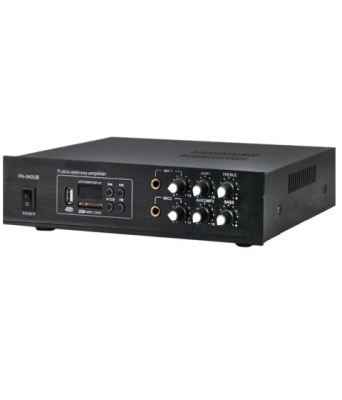 УСИЛВАТЕЛ PA-040UB USB SD MP3 FM