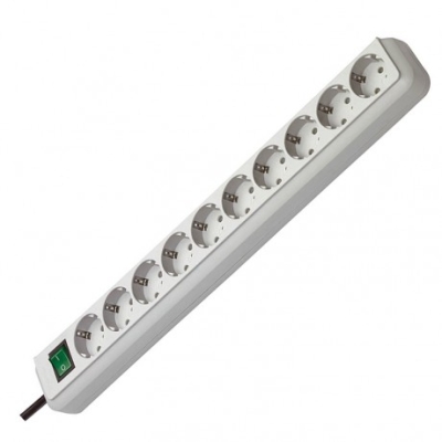 РАЗКЛОНИТЕЛ С КЛЮЧ-10 ГНЕЗДА 3М СВЕТЛОСИВ