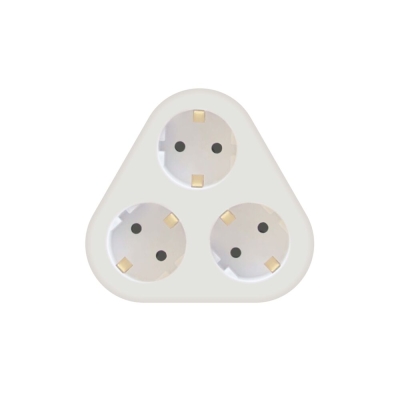 РАЗКЛОНИТЕЛ 220V 1-3 ГНЕЗДА ДЕТЕЛИНА TECHNIK