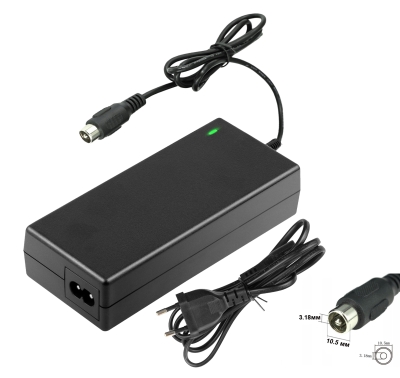 АДАПТОР ЗАРЯДНО 36V-42V/2A ХОВЪРБОРД/HOVERBOARD СКУТЕР ТРОТИНЕТКА БУКСА RCA