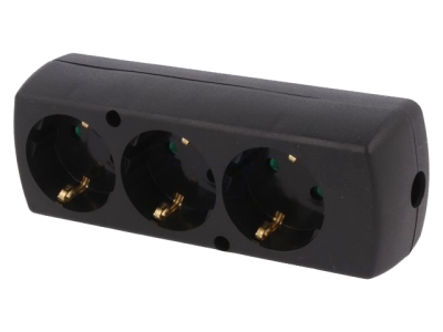 РАЗКЛОНИТЕЛ 220V 3 ГНЕЗДА БЕЗ КАБЕЛ