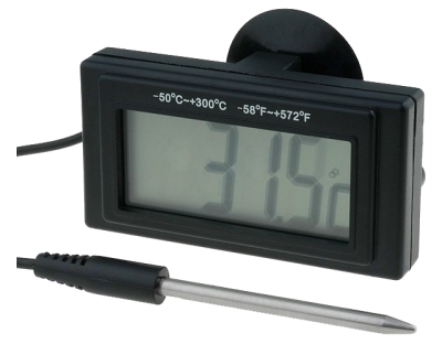 ТЕРМОМЕТЪР С ВЪНШЕН ДАТЧИК 300C ВОДОУСТОЙЧИВ