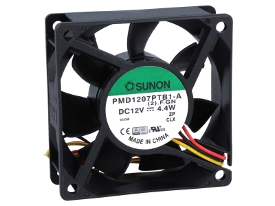 ВЕНТИЛАТОР 12V 70/70/25 3 ИЗВ SUNON PMD1207PTB1-A.(2).F.GN