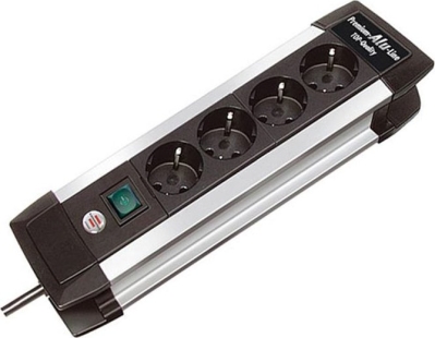 РАЗКЛОНИТЕЛ С КЛЮЧ-4 ГНЕЗДА 1.8М ЧЕРЕН/СИВ АЛУМИНИЙ