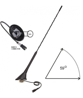 АНТЕНА АВТО AN10151 VW