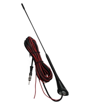 АНТЕНА АВТО BRT 10139BW С УСИЛВАТЕЛ