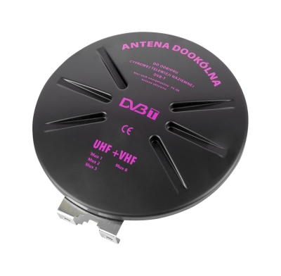 АНТЕНА ЗА ТЕЛЕВИЗОР TV ВЪНШНА DVB-T/T2 С УСИЛВАТЕЛ НЕНАСОЧЕНА 32DB