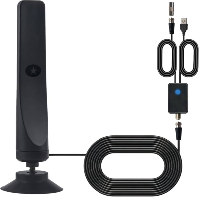 АНТЕНА ЗА ТЕЛЕВИЗОР TV ВЪТРЕШНА С УСИЛВАТЕЛ DIGITAL HDTV