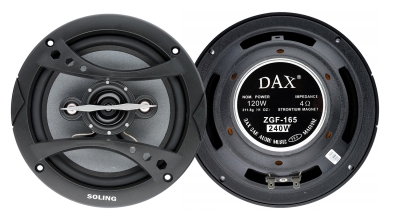 АВТО ГОВОРИТЕЛ КОМПЛЕКТ DAX SOLING ZGF-165 6.5"