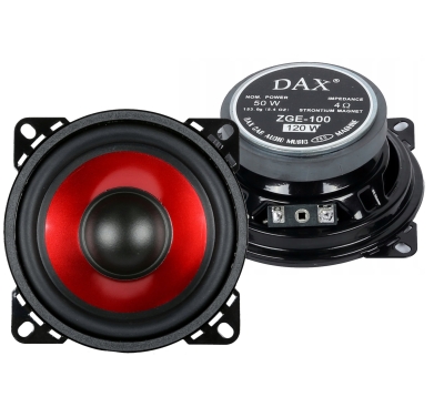 АВТО ГОВОРИТЕЛ КОМПЛЕКТ DAX ZGE-100 4" WOOFER