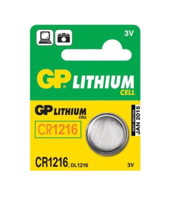 БАТЕРИЯ 3V CR1216 GP