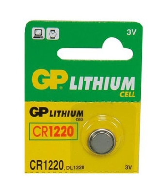 БАТЕРИЯ 3V CR1220 GP