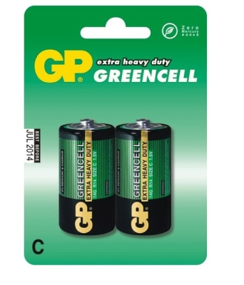 БАТЕРИЯ R14 GP GREENCELL