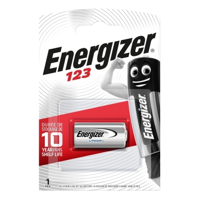 БАТЕРИЯ 3V CR123A ENERGIZER