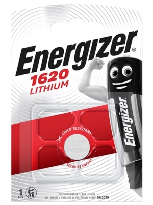 БАТЕРИЯ 3V CR1620 ENERGIZER