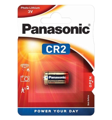 БАТЕРИЯ 3V CR2 PANASONIC PHOTO LITHIUM BATTERY