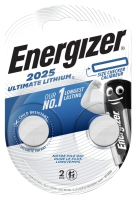БАТЕРИЯ 3V CR2025 ENERGIZER ULTIMATE