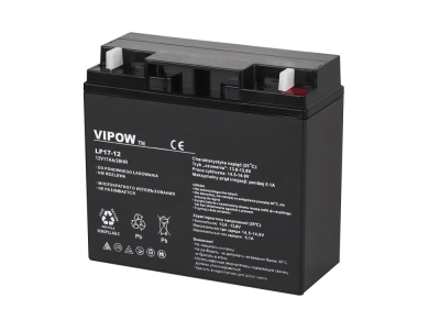 БАТЕРИЯ АКУМУЛАТОРНА 12V/17AH AGM ТЯГОВА ГЕЛОВА VIPOW