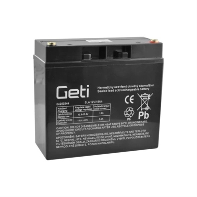 БАТЕРИЯ АКУМУЛАТОРНА 12V/18AH ТЯГОВА AGM GETI