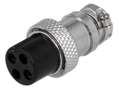 БУКСА 4 ПИНА 237A GX16-4