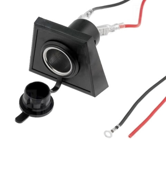 БУКСА АВТОЗАПАЛКА ЖЕНСКА ЗА ПАНЕЛ 12VDC 10A