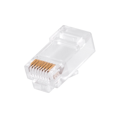 БУКСА LAN/FAX 8 ПИНА RJ45 ПРОХОДНА CAT 6E