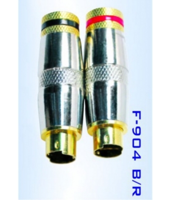 БУКСА SVHS МЪЖКА МЕТАЛ F904