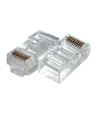 БУКСА LAN/FAX 8 ПИНА RJ45 ПРОХОДНА