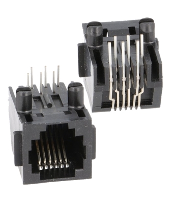 БУКСА ТЕЛЕФОННА 6 ПИНА ЖЕНСКА RJ12 6P6C