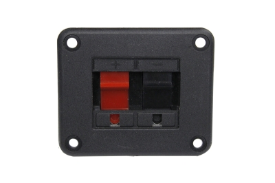 БУКСА ТЕРМИНАЛ ЗА ТОНКОЛОНА С 2 ЩИПКИ ПРАВОЪГЪЛНА 1