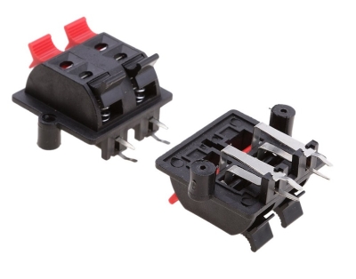 БУКСА ТЕРМИНАЛ ЗА ТОНКОЛОНА С 4 ЩИПКИ SPB-1020