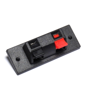 БУКСА ТЕРМИНАЛ ЗА ТОНКОЛОНА С 2 ЩИПКИ