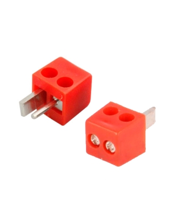 БУКСА ТОНКОЛОНА С ВИНТ ЧЕРВЕНА