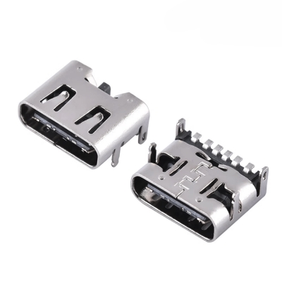 БУКСА USB-C Ж ЗА ПЛАТКА