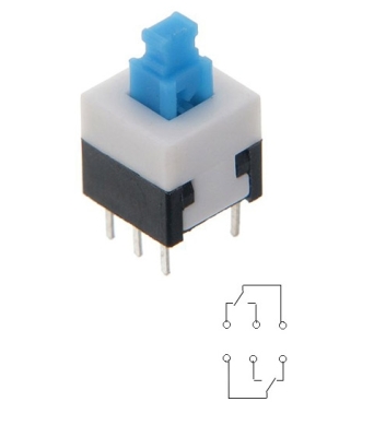 БУТОН 8X8-A ЗАДЪРЖАЩ