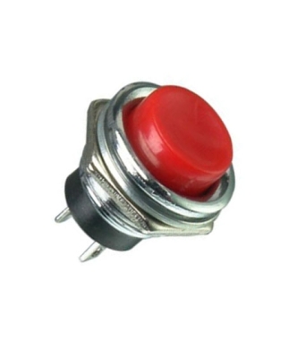 БУТОН СИН/ЧЕРВЕН ГОЛЯМ КРЪГЪЛ