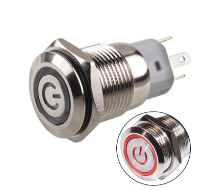 БУТОН СВЕТЕЩ 220V ВАНДАЛО И ВОДОУСТОЙЧИВ